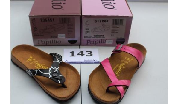 2 paar div sandalen PAPILLIO, m35